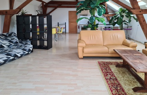 Saint-Nabor Cabaña | Loft de 130 m² en una antigua granja alsaciana cerca de Obernai en la ruta del vino