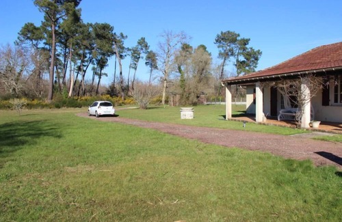 Naujac-Sur-Mer Villa | gran casa de campo corazón medoc village
