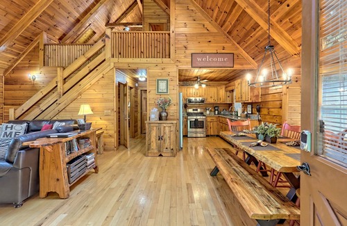 My Mountain Cabina | Large Deck, Screened Porch, Hot Tub, Fire Pit