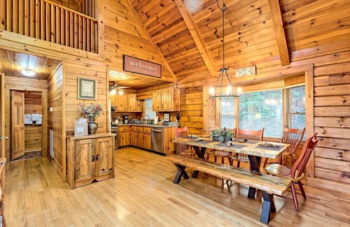 My Mountain Cabina | Large Deck, Screened Porch, Hot Tub, Fire Pit