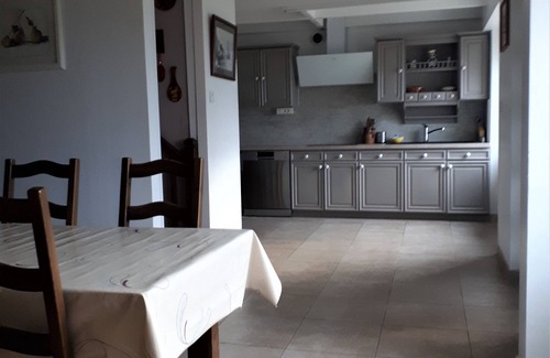 Hopital-Camfrout Casa | Gran casa familiar de 10pers. SPA, MUY BONITA VISTA AL MAR, Confort, Calma, Internet.