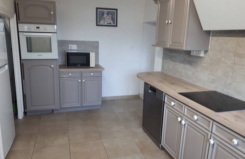 Hopital-Camfrout Casa | Gran casa familiar de 10pers. SPA, MUY BONITA VISTA AL MAR, Confort, Calma, Internet.