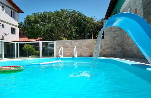 Recanto da Sereia Casa | Casa grande 7 suites y con PISCINA a 100 metros del mar
