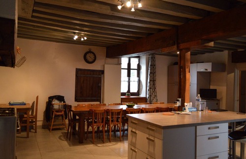 Montchevrier Casa | Gran casa solariega con piscina climatizada en Berry