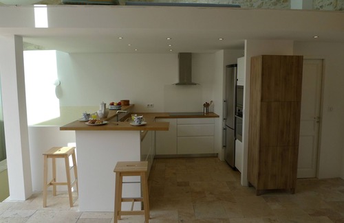 Roquefort-des-Corbieres Casa | Gran casa de pueblo con terraza tropézienne para 8 personas.