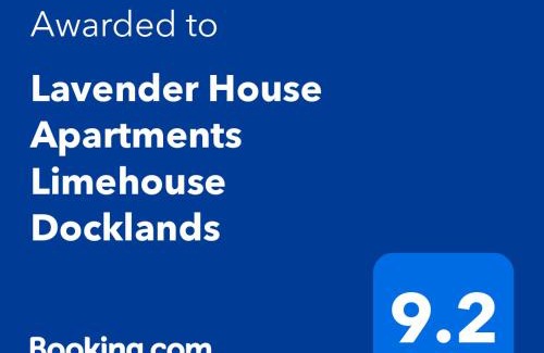 Limehouse Apartamento | Lavender House Apartments Limehouse Docklands