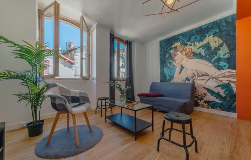 Bearn-Basque Country Apartamento | Le Bel Endroit - Joli T2 pour 4 pers