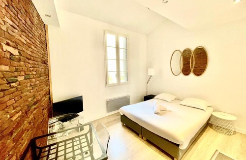 Toulouse City-Centre Apartamento | Le Caboteur - Studio proche Place de la Daurade