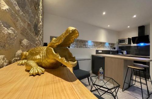 Quimper Apartamento | LE CALLOCH 2D - Studio 4 Étoiles - Quartier Gare - Wifi - Netflix