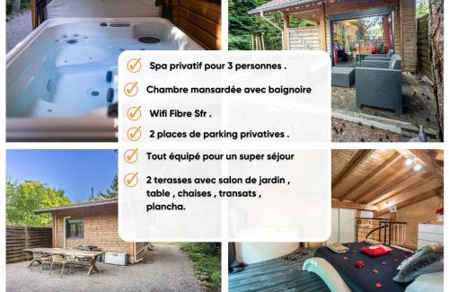 Renauvoid Chalet De Esquí | Le Chalet des Buch avec Spa - Terrasse - Parking - Clim - Wifi