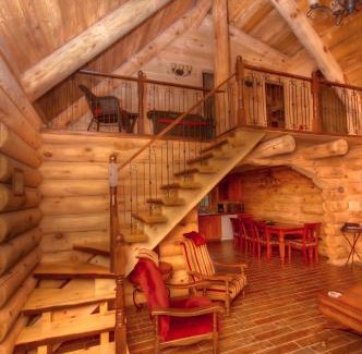 Saint-Tite-des-Caps Chalet De Esquí | Le Chalet Le Bois Rond Des Ruisseaux