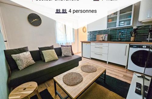Saint-Roch - Badouillere - Chavanelle Apartamento | Le charmant T2 4 personnes WIFI