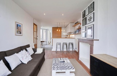 Lille-Moulins Apartamento | Le charme de l'ancien dans le centre de Lille.