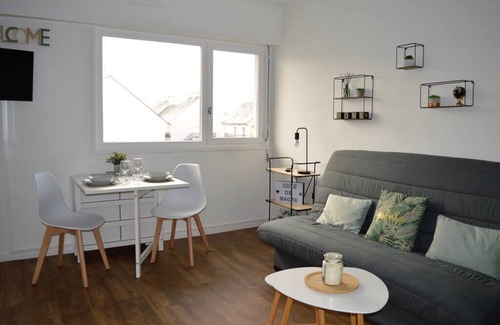 Courseulles-sur-Mer Apartamento | Le Cocon de Nacre - à 300m de la Plage