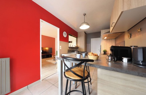 Royallieu Pompidou Apartamento | Le Cocon des Pros Quiet & fully equipped