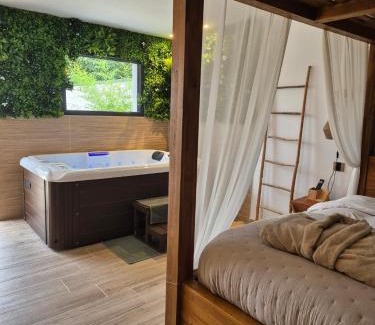 Carpentras Cama Y Desayuno | Le Cocoon - Jacuzzi, Sauna et Piscine privée