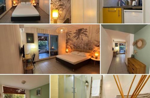 La Saline Les Bains Apartamento | Le Corail - plages - parking - clim - wifi