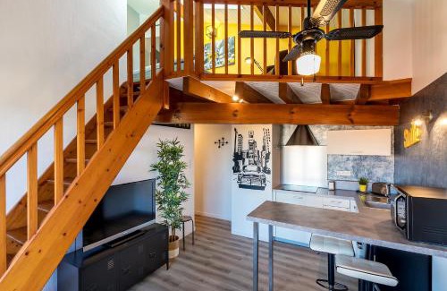 Mont-de-Marsan Apartamento | Le Duplex Lemon - Séjour Acidulé Proche Centre