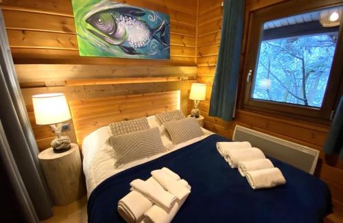 La Bresse Chalet De Esquí | LE FISHING LODGE Chalet en bois avec bain nordique