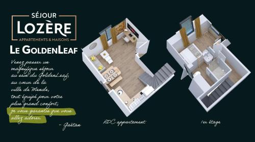 La Vabre Apartamento | Le GoldenLeaf - Netflix/Wi-Fi Fibre - Séjour Lozère