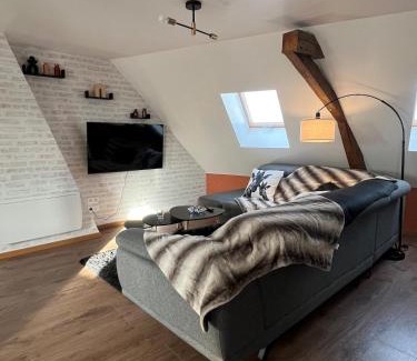 Saint-Omer Apartamento | Le Grenier Chic - T3 duplex - Parking privatif