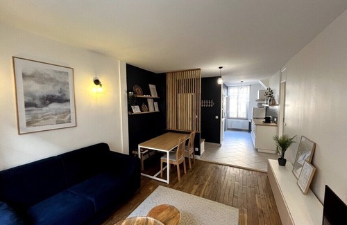 Reims City Centre Apartamento | Le Jadart-Apartamento-Baño Privado-Apartamento