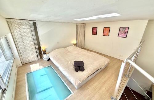 Saint Michel Apartamento | Le Loft urbain - Clim - Saint-Michel