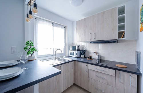 Poissy Apartamento | Le Lys - Studio proche Gare de Poissy
