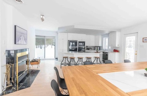 Saint-Denis-de-Brompton Casa | Le Maritime sur le lac et spa -28p