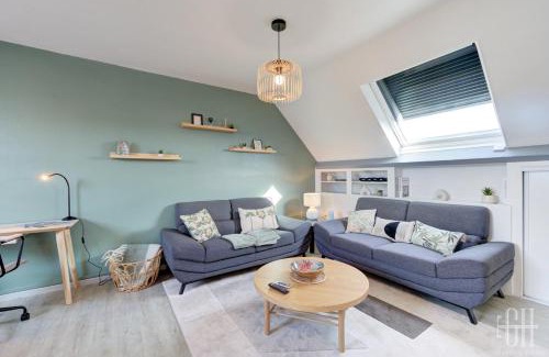 Saint-Pierre-des-Corps Apartamento | Le Mirabeau - Gare à 100m - Wifi - Bureau - 2 V