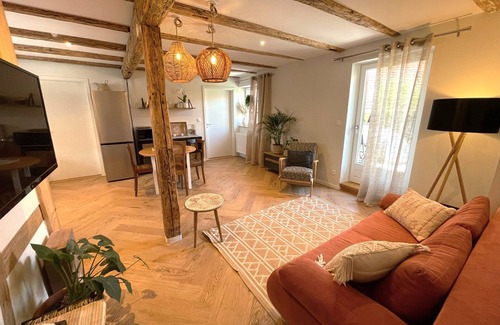 Mittelhausbergen Apartamento | Le Murier: in the heart of a farmhouse