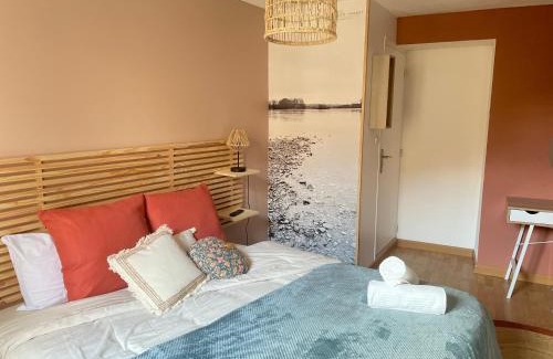 Nevers Apartamento | "Le Noeud vert" Appartement sur le thème de Nevers, 65 m2 en coeur de ville, parking à 200M avec accès inclus à salle de sport de 2000m2, Sauna & Hammam, by PRIMO C0NCIERGERIE