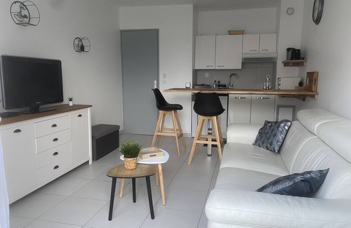 Courseulles-sur-Mer Apartamento | Le P'tit Studio à Deux pas de la Mer ! Au Cœur des Plages du Débarquement