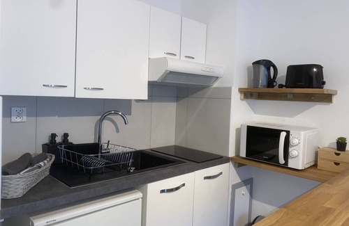 Courseulles-sur-Mer Apartamento | Le P'tit Studio à Deux pas de la Mer ! Au Cœur des Plages du Débarquement