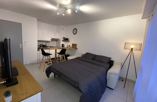 Courseulles-sur-Mer Apartamento | Le P'tit Studio à Deux pas de la Mer ! Au Cœur des Plages du Débarquement