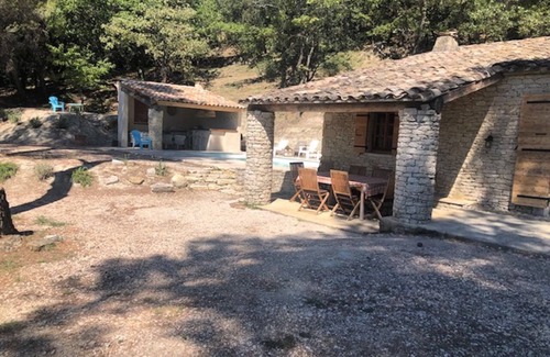Villedieu Casa | Le Petit Paradis, casa de piedra, piscina, vista excepcional