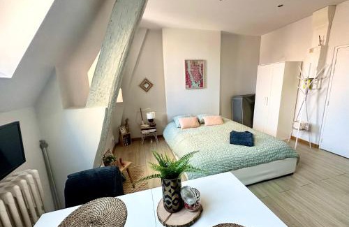 Centre Sud Apartamento | Le petit POTE' studio Dijon hyper centre