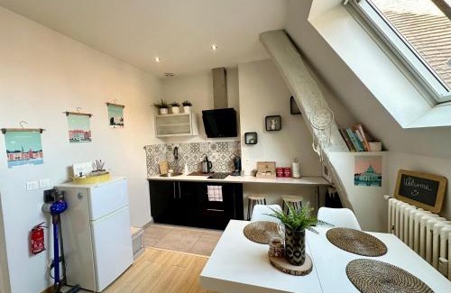 Centre Sud Apartamento | Le petit POTE' studio Dijon hyper centre