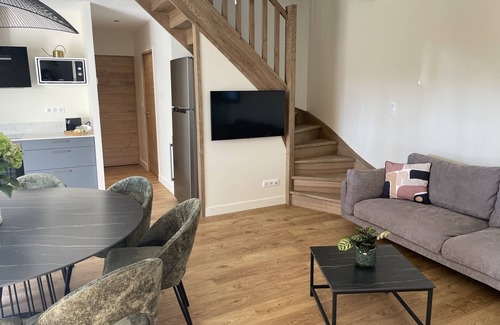 Wacquinghen Casa | Le raffiné-Casa-Moderno-Baño privado con bañera-Terraza