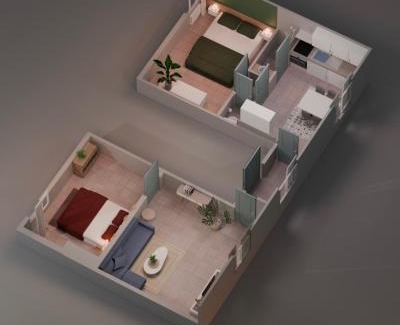 Saint-Gilles Apartamento | LE REGORDANE - Appartement 4 personnes - Centre WiFi Cosy