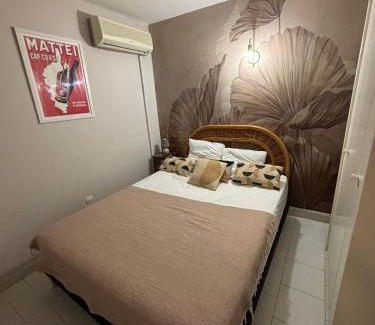 L'Ile-Rousse Apartamento | Le Rocher - Appt pour 6 climatisé avec piscine