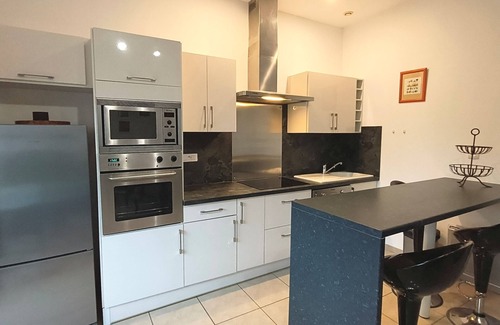Taussat Cabaña | Gîte-Confortable-Baño privado con bañera-Vista al Jardín