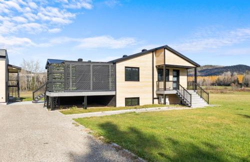 Riviere-a-Pierre Chalet De Esquí | Le Shack à Momo