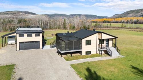 Riviere-a-Pierre Chalet De Esquí | Le Shack à Momo