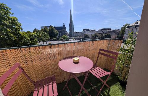 Redon Apartamento | Le Terra Redon - T2 tout équipé avec balcon, local vélo et gare à 6 minutes à pied