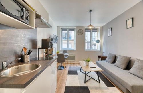 Coteaux Ouest Apartamento | Le Thibaut studio rénové au coeur de Rouen