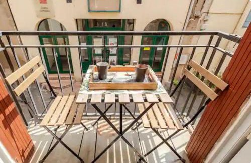 Pezenas Apartamento | "Le Transversal 1" -Balcon-Garage privé optionnel -Centre historique-Plages à 21km !