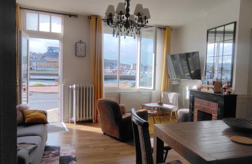 Fecamp Apartamento | LE WELCOME vue port appartement plain pied