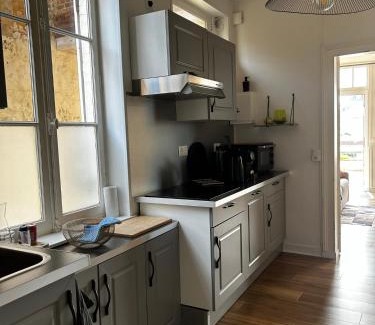 Fecamp Apartamento | LE WELCOME vue port appartement plain pied