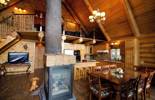 Saint-Tite-des-Caps Chalet De Esquí | LEBOIS ROND RELAX
